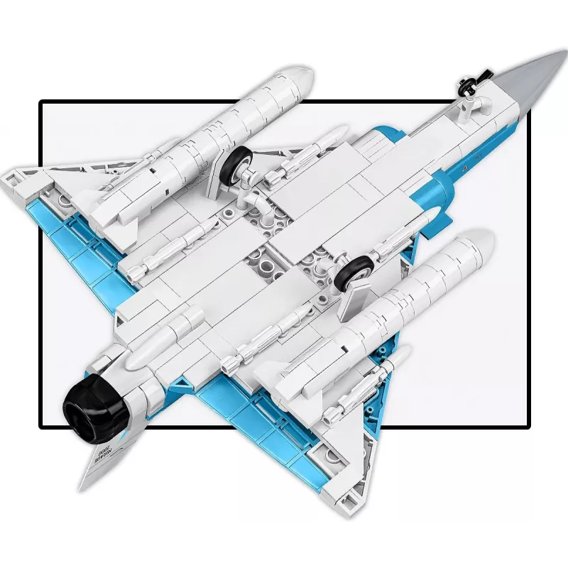 Cobi Mirage 2000-5F Brick Model Kit, Armed Forces Series, 495 onderdelen, schaal 1:48