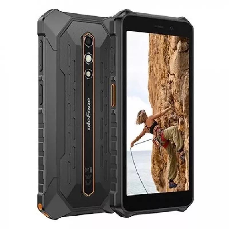 Smartphone UleFone RugKing 2 Pro — rugged-telefoon, 4 GB RAM, 128 GB opslag, oranje