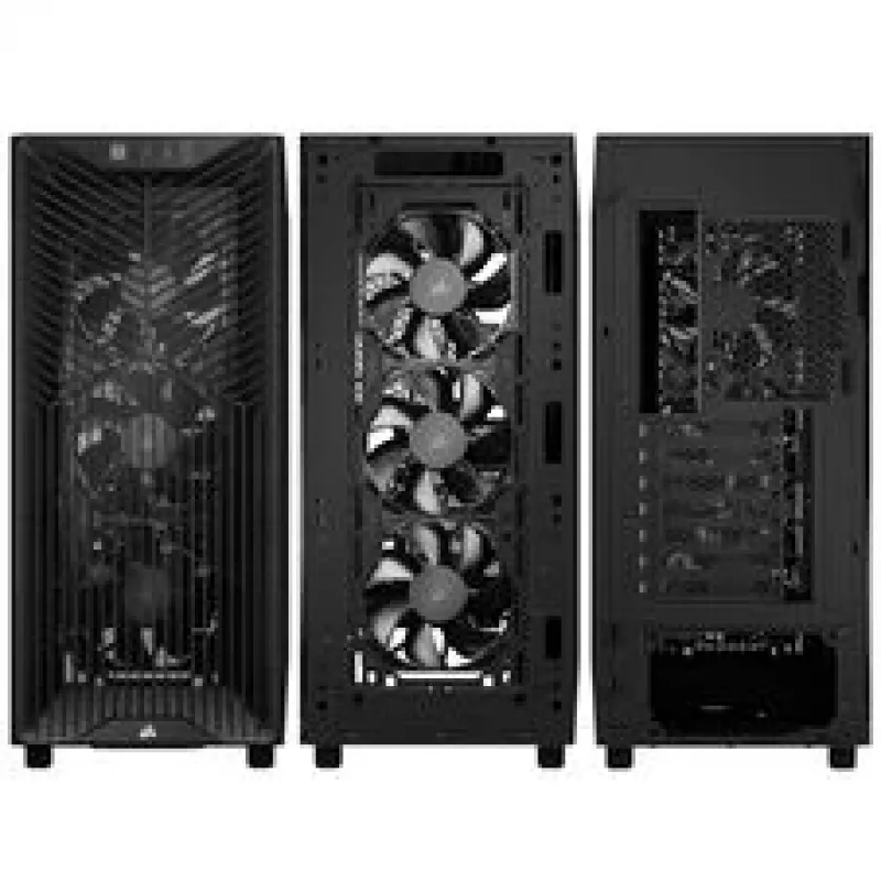 Corsair 3200D RS pc-behuizing, midi-tower, ATX, Tempered Glass - grijs