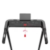 Opvouwbare elektrische loopband Rebel RBA-1018 – compacte loopband voor thuis, 12 km/h, 15 programma's, max. gebruikersgewicht 120 kg, LCD-display