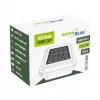 GreenBlue Solar LED-paaltjeslamp, 60x40mm, envelopvormige lampenkap, 3200K, GB125 WW