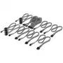 Corsair Premium-Sleeved DC-kabel Pro Kit, voor Type-5-voeding - zwart/wit