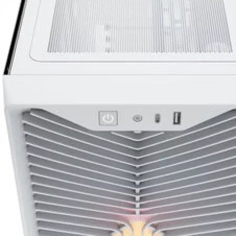 Corsair 3200D RS ARGB pc-behuizing, midi-tower, ATX, gehard glas - wit