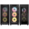 Corsair 3200D RS ARGB pc-behuizing, midi-tower, ATX, gehard glas - grijs