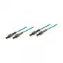 Patchkabel glasvezel duplex OM3 (multimode, 50/125) ST/ST, LSZH, 2 m, Good Connections®