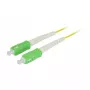 Synergy 21 LWL-1-vezel-patchkabel 3m SC(APC)-SC(APC) - 9/125u - OS2 - G657A2 - AD=2mm - flexibele knikbescherming (S215714)