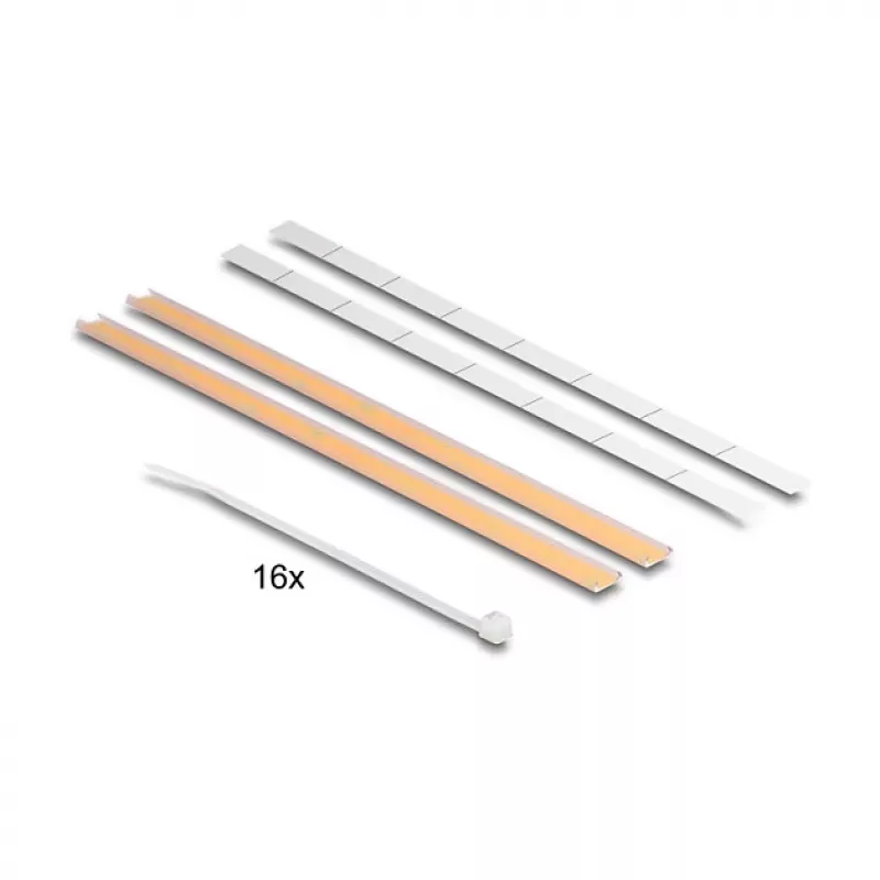 Patchpanel DeLOCK 19 inch D-Type 16 poorten 1U zwart model 67058