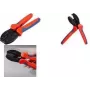 LogiLink krimptang voor PV-stekkerverbinders van zonnepaneel-PV-kabels, voor het krimpen van PV-stekkers, speciaal voor PV-kabels - 1 stuk (PHT0101)