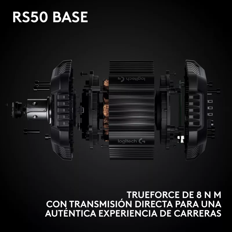 Logitech G RS50 systeem - stuurwiel - bedraad