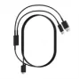 Pimax Crystal Light/Super 2-in-1 DisplayPort- en USB-kabel, zwart, 5 m