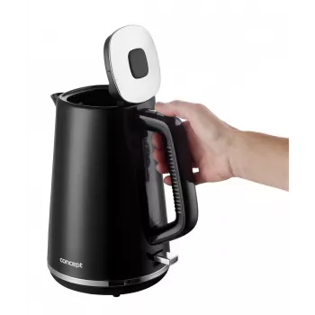 Elektrische kunststof waterkoker RK2375 1,7 l zwart