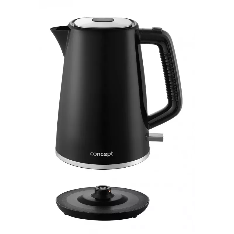 Elektrische kunststof waterkoker RK2375 1,7 l zwart