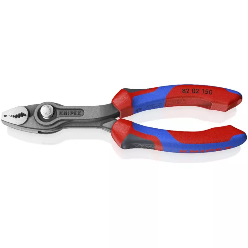 TwinGrip frontgrijptang 82 02 150 (rood/blauw, lengte 150 mm)
