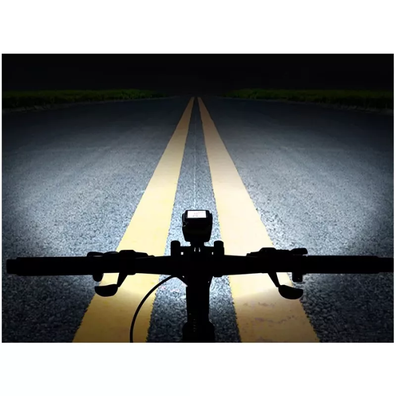 Extralink fietslichtset met fietscomputer + achterlicht