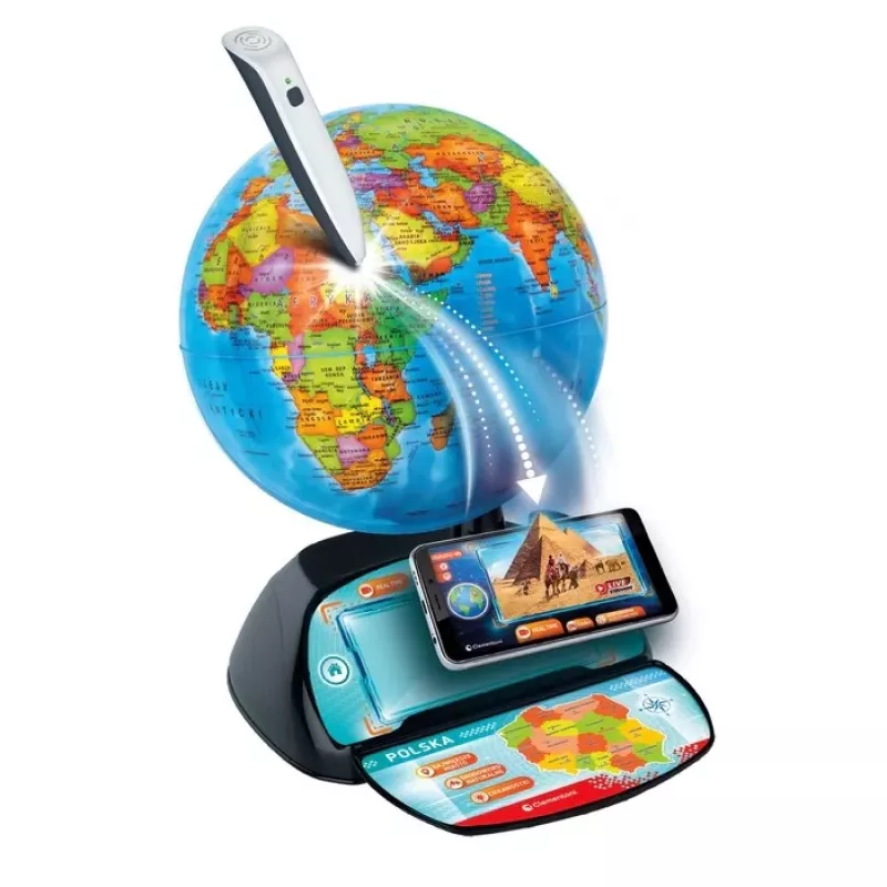 Clementoni interactieve Eduglobus Exploreglobe 50848