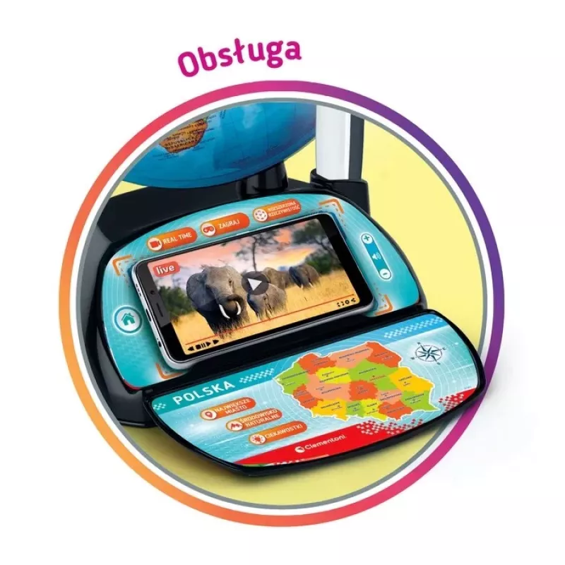 Clementoni interactieve Eduglobus Exploreglobe 50848