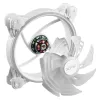 XPG HURRICANE 120 ARGB PWM wit, ventilator, 12 cm, 600 RPM, 2000 RPM, wit