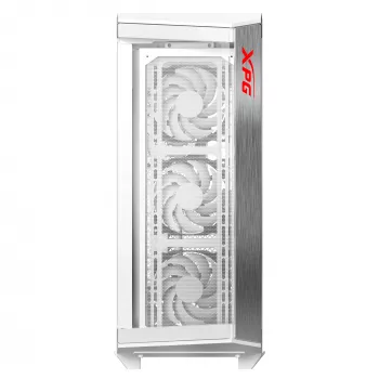 XPG BATTLECRUISER II ST mid-tower wit, midi tower, pc, wit, ATX, EATX, micro ATX, Mini-ITX, roestvrij staal, gaming