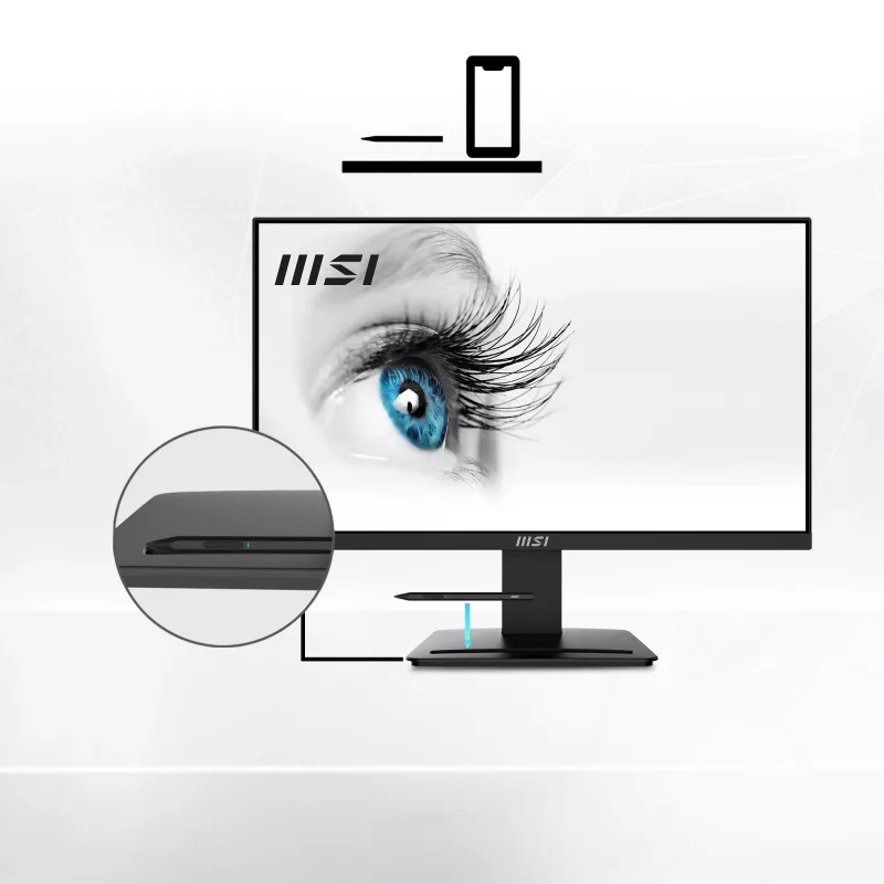 MSI Pro MP2412 computermonitor 60,5 cm (23,8 inch) 1920 x 1080 pixels Full HD LCD zwart
