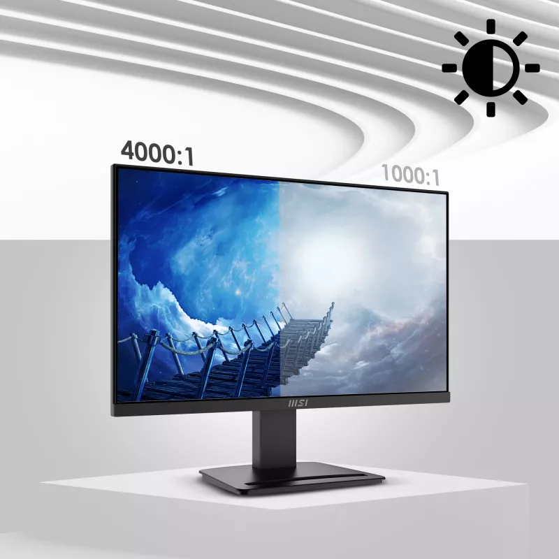 MSI Pro MP2412 computermonitor 60,5 cm (23,8 inch) 1920 x 1080 pixels Full HD LCD zwart
