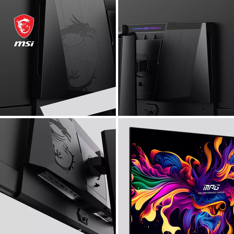 MSI MPG 271QRXDE QD-OLED computermonitor 67,3 cm (26,5 inch) 2560 x 1440 pixels Wide Quad HD zwart