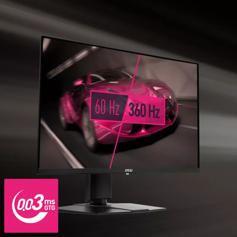 MSI MPG 271QRXDE QD-OLED computermonitor 67,3 cm (26,5 inch) 2560 x 1440 pixels Wide Quad HD zwart