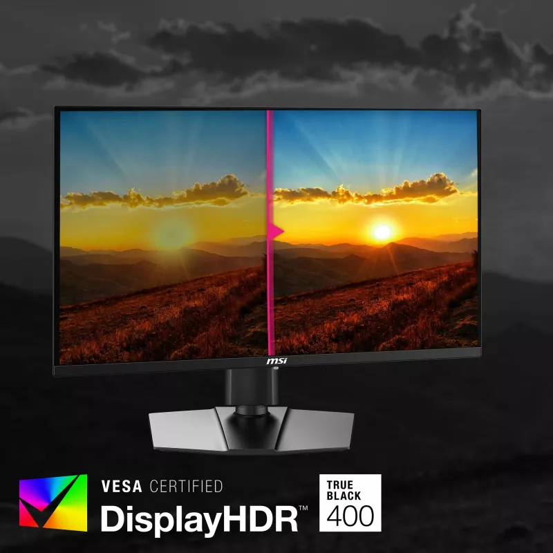 MSI MPG 271QRXDE QD-OLED computermonitor 67,3 cm (26,5 inch) 2560 x 1440 pixels Wide Quad HD zwart