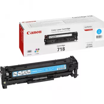 Canon CRG-718 C tonerpatroon 1 stuk origineel cyaan