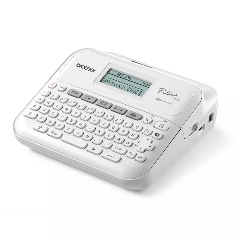 Brother PT-D410VP labelprinter ZINK (Zero-Ink) 180 x 180 DPI bedraad TZe QWERTY