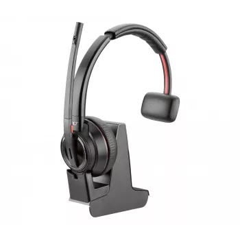 HP Poly Savi 8210 UC DECT 1880-1900 MHz USB-A headset, 115 g, zwart
