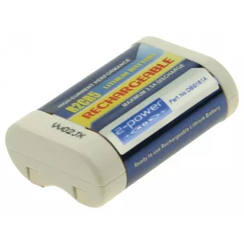 2-Power digitale camera-accu 6 V 500 mAh