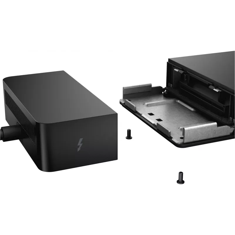 DELL Thunderbolt™ Dock – WD22TB4, docking, Thunderbolt, 10,100,1000 Mbit/s, zwart, 5120 x 2880 pixel, DC