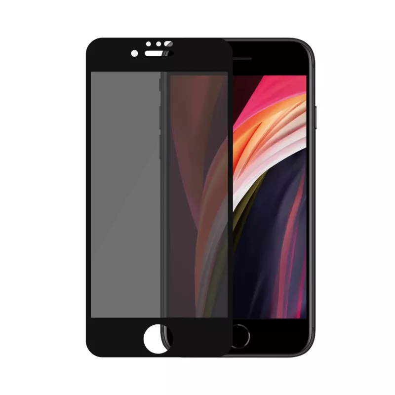 PanzerGlass® privacy-displayschermfolie iPhone SE (2020/2022) | 8 | 7 | 6 | 6s | rand-tot-rand