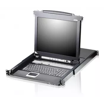 ATEN CL5708N rackconsole 48,3 cm (19 inch) zwart 1U