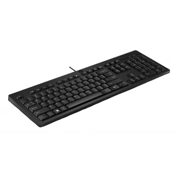 HP 125 bedraad toetsenbord full-size USB-membraan zwart
