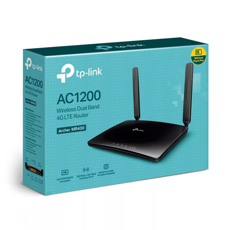 TP-Link Archer AC1200 draadloze dualband 4G LTE-router