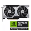 Grafische kaart MSI GeForce RTX 5060 Ti 16 GB GDDR7, PCIe 5.0, 128-bit, 2602 MHz boost, 180 W, 2x ventilator