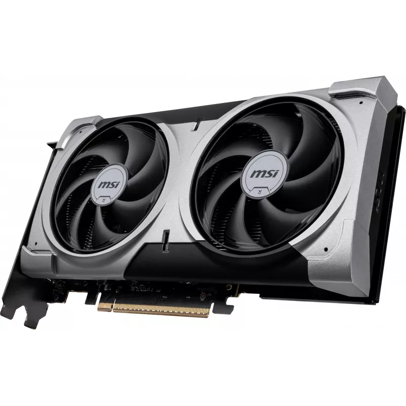 Grafische kaart MSI GeForce RTX 5060 Ti 16 GB GDDR7, PCIe 5.0, 128-bit, 2602 MHz boost, 180 W, 2x ventilator