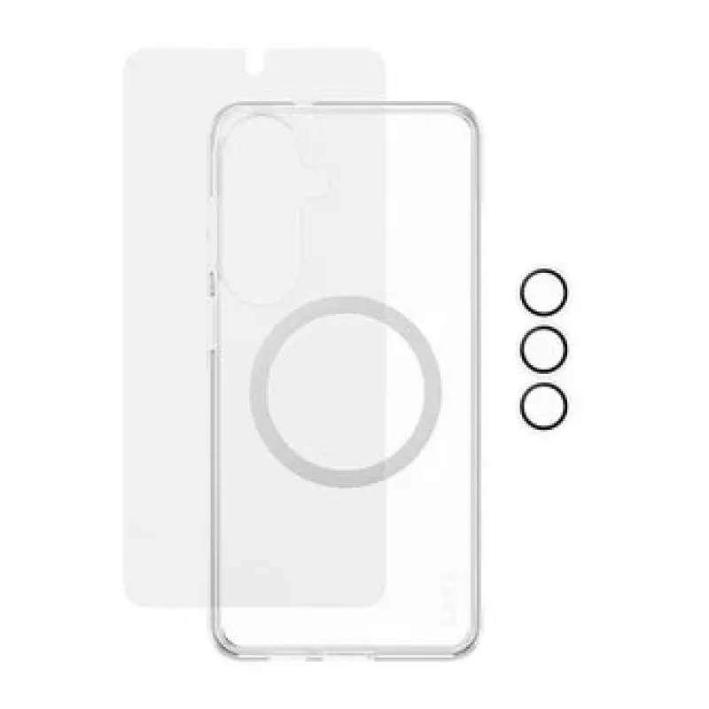 Displayscherm PanzerGlass CARE 3-in-1 voor Samsung Galaxy S Plus 2026 — PanzerGlass CARE set