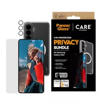 PanzerGlass CR94821 telefoonhoesje 17 cm (6,7 inch) hoesje zwart, transparant