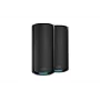 NETGEAR Orbi 970 Series Quad-Band WiFi 7, 2-pack Quad-Band (2,4 GHz / 5 GHz-1 / 5 GHz-2 / 6 GHz) Wi-Fi 6 (802.11ax) zwart 3 intern