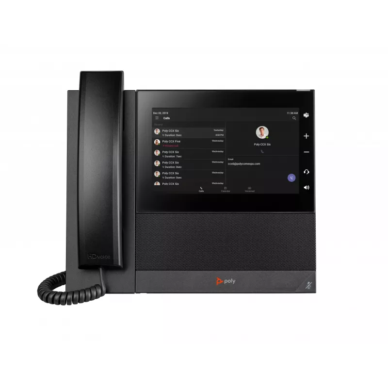 HP Poly CCX 600 zakelijke mediatelofoon voor Microsoft Teams en PoE-geschikt