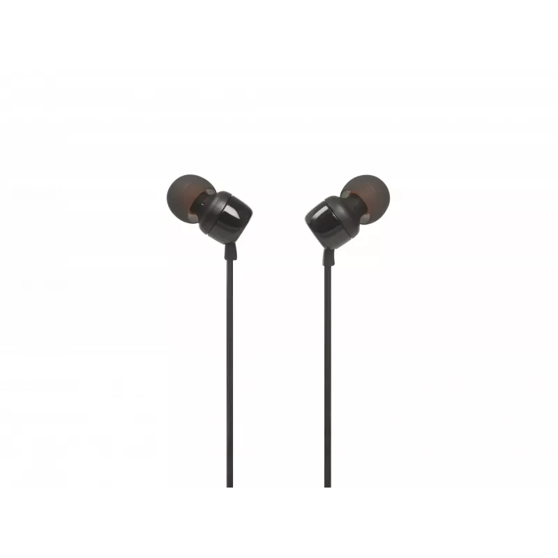 JBL Tune 110 zwart, bedraad, 20 - 20000 Hz, muziek, headset, zwart