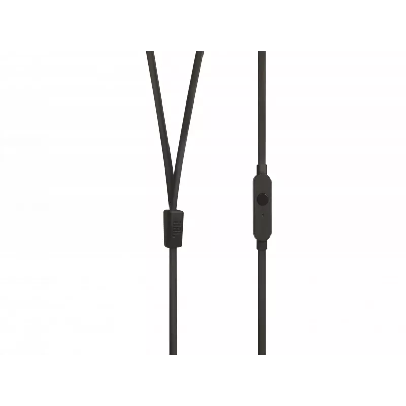 JBL Tune 110 zwart, bedraad, 20 - 20000 Hz, muziek, headset, zwart