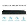 TP-Link UH720 USB 3.2 Gen 1 (3.1 Gen 1) Micro-B 5000 Mbit/s zwart