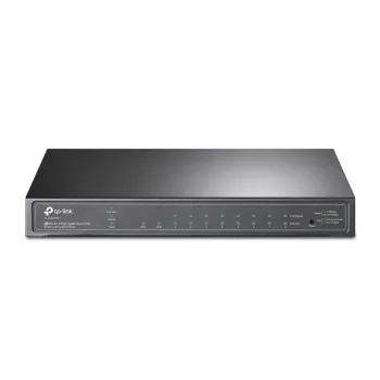 TP-Link JetStream 8-poorts Gigabit Smart PoE+ switch met 2 SFP-slots