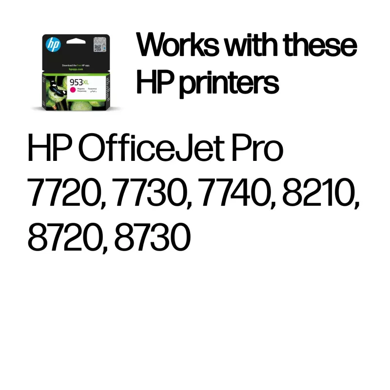 HP 953XL High Yield magenta originele inktcartridge
