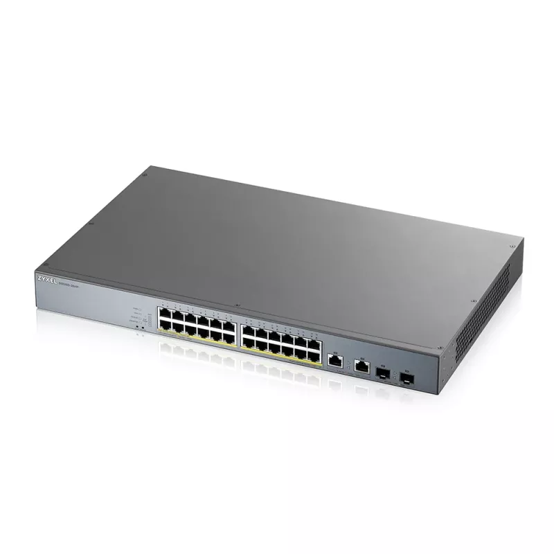Zyxel GS1350-26HP-EU0101F netwerkswitch managed L2 Gigabit Ethernet (10/100/1000) Power over Ethernet (PoE) grijs