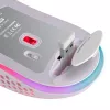 Mars Gaming MMW3W, draadloze gaming-muis, RGB Flow, ultralicht 79 g, 3200 DPI, wit