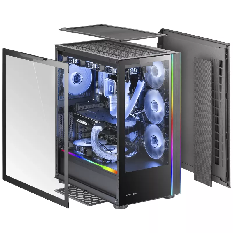 Mars Gaming MC-ULT tower zwart